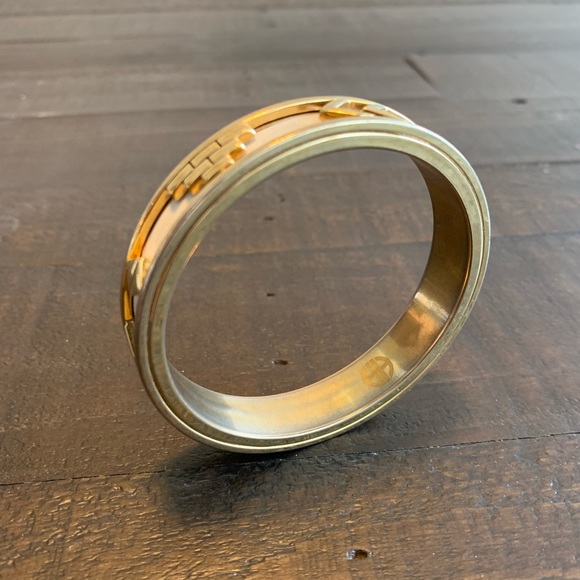 Gold Cuff House of Harlow Cuff Bracelet Aztec White - Picture 3 of 6